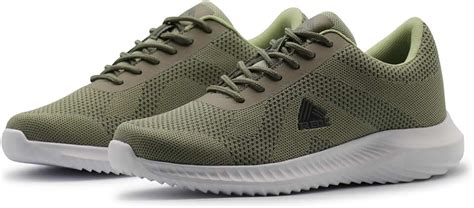 olive green athletic shoes